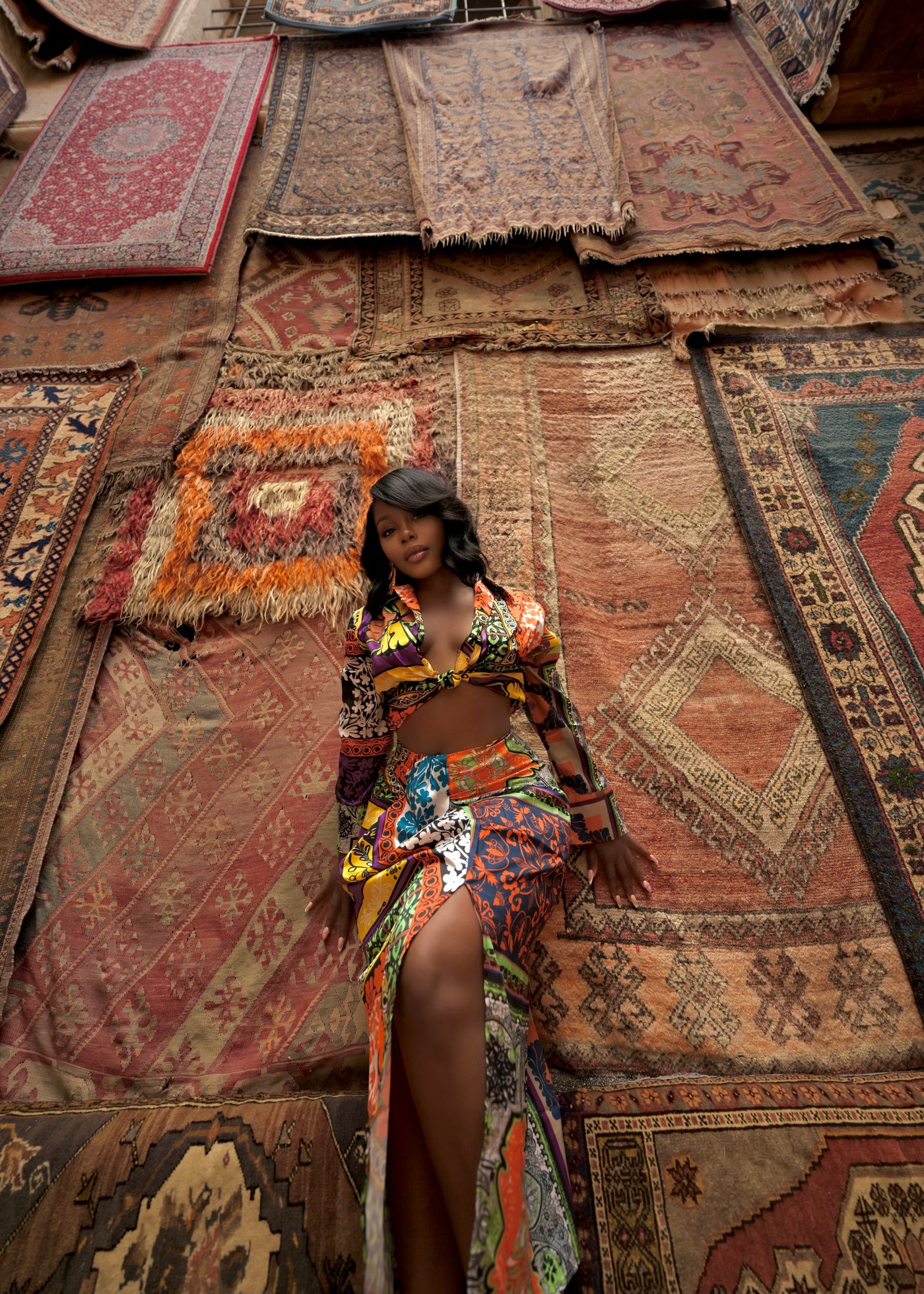 High Vibes Skirt Set