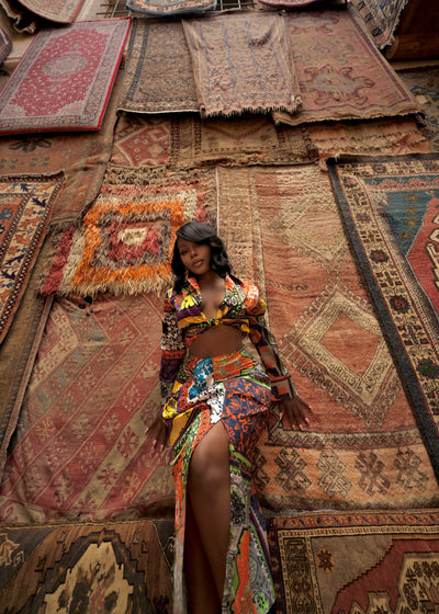 High Vibes Skirt Set