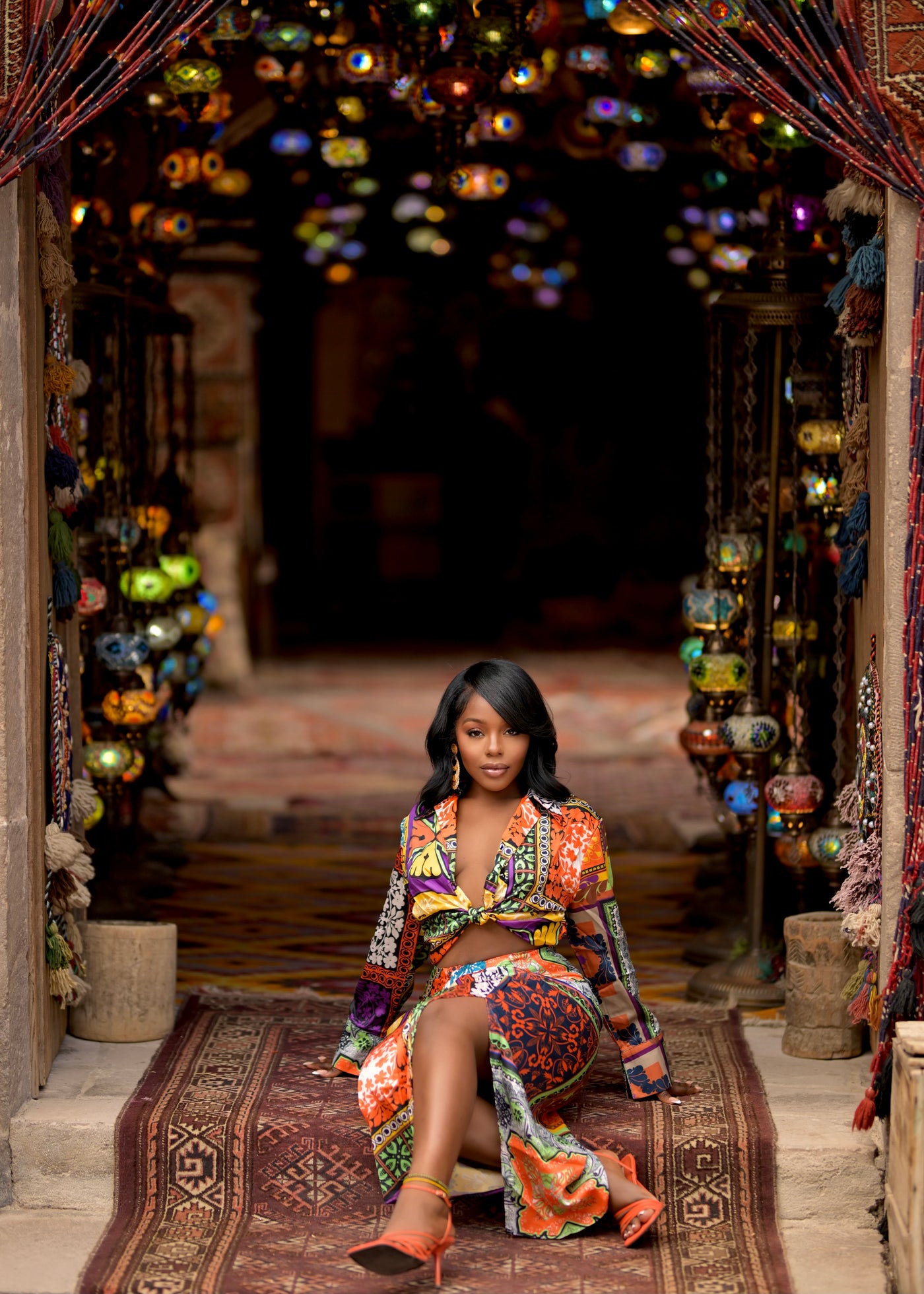 High Vibes Skirt Set