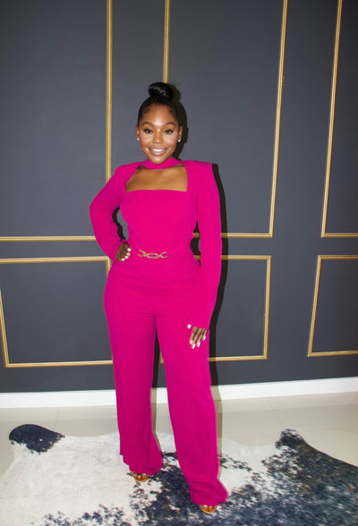 Fuschia Spice Jumpsuit