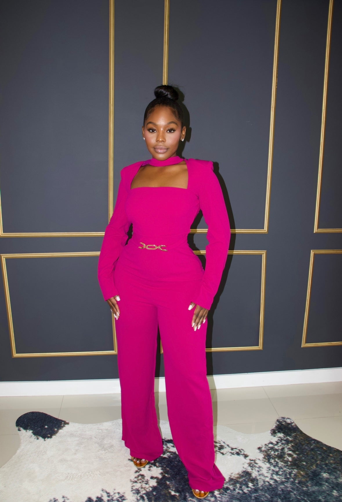 Fuschia Spice Jumpsuit