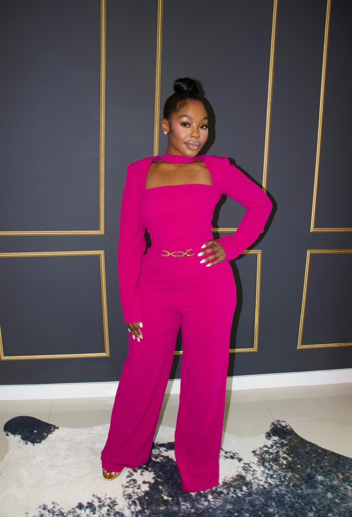 Fuschia Spice Jumpsuit
