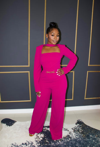 Fuschia Spice Jumpsuit